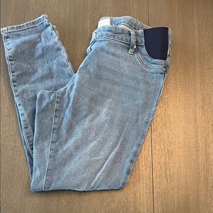 GAP Light Blue Women's Skinny Maternity Jeans